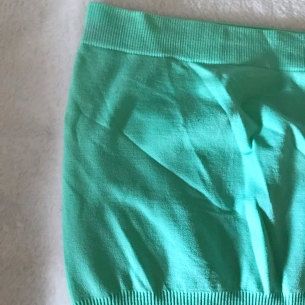 🌻5/$5!! Pastel Mint Spandex Body Con Tube Top-NWOT